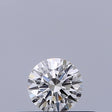 0.23 carat Round diamond F IF Excellent