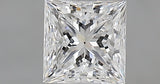 0.72 carat Princess diamond E SI1 