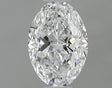 0.50 carat Oval diamond D SI2 