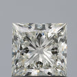 0.90 carat Princess diamond J FL 