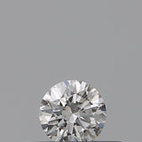 0.18 carat Round diamond F  IF Excellent