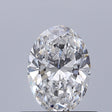 0.50 carat Oval diamond D VVS2 