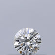 0.23 carat Round diamond F VVS2 Excellent