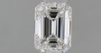 0.23 carat Emerald diamond F VVS2 