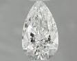 0.31 carat Pear diamond H VVS1 
