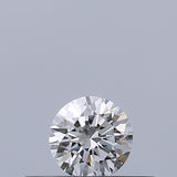 0.19 carat Round diamond E IF Excellent