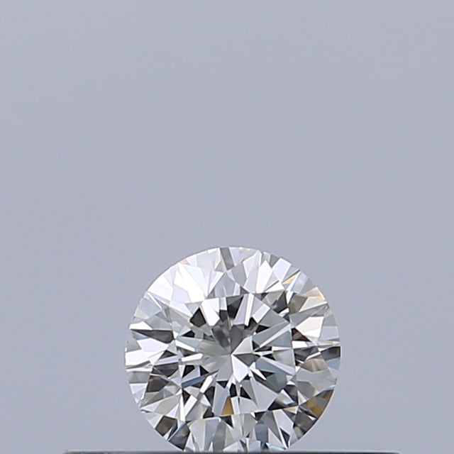 0.19 carat Round diamond E IF Excellent