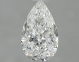 0.31 carat Pear diamond F SI2 