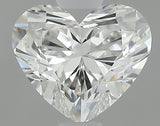 0.82 carat Heart diamond G  VVS1 Excellent