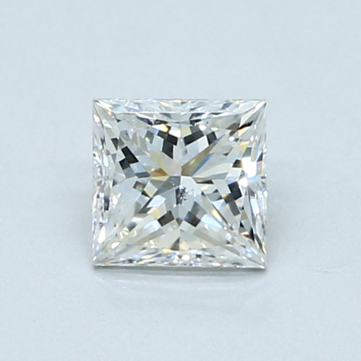 0.74 carat Princess diamond E  SI1