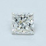 0.74 carat Princess diamond E  SI1