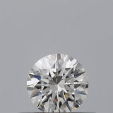 0.25 carat Round diamond E VVS2 Excellent