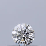 0.22 carat Round diamond E IF Excellent
