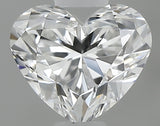 0.57 carat Heart diamond E VS1 