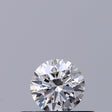 0.23 carat Round diamond F VVS1 Excellent