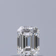 0.30 carat Emerald diamond F VVS1 