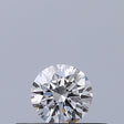 0.22 carat Round diamond D VVS1 Excellent