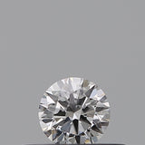 0.19 carat Round diamond E  VVS2 Excellent