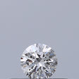 0.19 carat Round diamond D VVS1 Excellent