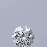 0.19 carat Round diamond D VVS1 Excellent