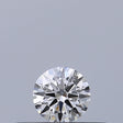 0.18 carat Round diamond D VS2 Excellent
