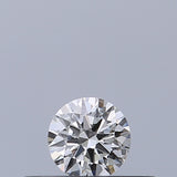 0.18 carat Round diamond D VVS1 Excellent