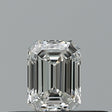 0.25 carat Emerald diamond F VVS2 
