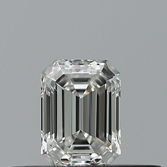 0.25 carat Emerald diamond F VVS2 