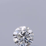 0.19 carat Round diamond F VVS2 Excellent
