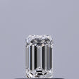 0.23 carat Emerald diamond F VS1 