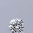 0.18 carat Round diamond E VVS1 Excellent
