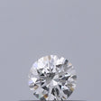 0.18 carat Round diamond E VVS1 Excellent