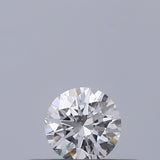 0.18 carat Round diamond E VVS1 Excellent