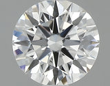 0.53 carat Round diamond F SI1 Excellent