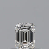 0.23 carat Emerald diamond F  VVS2