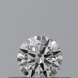 0.18 carat Round diamond E  VVS2 Excellent