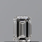 0.24 carat Emerald diamond F  VVS1