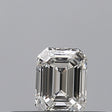 0.23 carat Emerald diamond F VVS1 