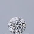 0.25 carat Round diamond F IF Excellent