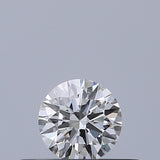0.25 carat Round diamond F IF Excellent