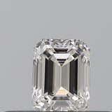 0.25 carat Emerald diamond F  VVS1