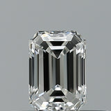 0.34 carat Emerald diamond F VVS2 