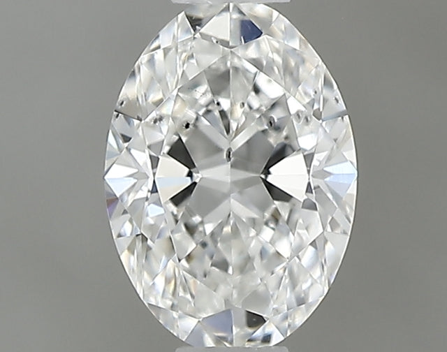 0.40 carat Oval diamond F I1 
