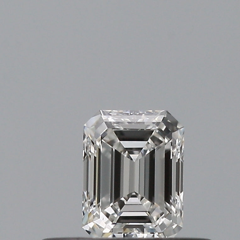 0.24 carat Emerald diamond F  VVS2