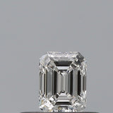 0.24 carat Emerald diamond F  VVS2