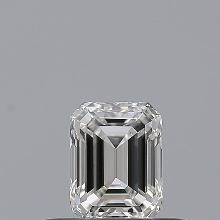 0.33 carat Emerald diamond F  VVS2