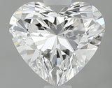 0.80 carat Heart diamond F SI1 