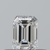 0.23 carat Emerald diamond E VVS1 