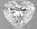 0.41 carat Heart diamond E IF 