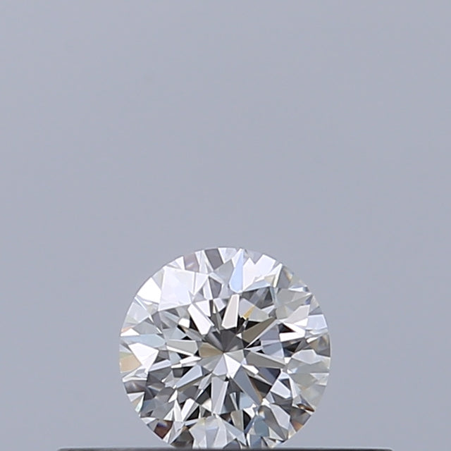 0.19 carat Round diamond E VVS2 Excellent